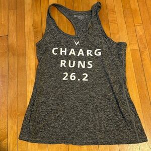 CHAARG runs 26.2 Tank Top- Beyond Yoga Brand
